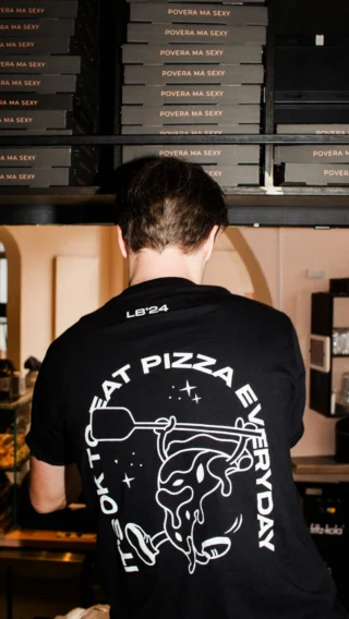 Instagram post from lovebirdspizza. This post is in position 7.