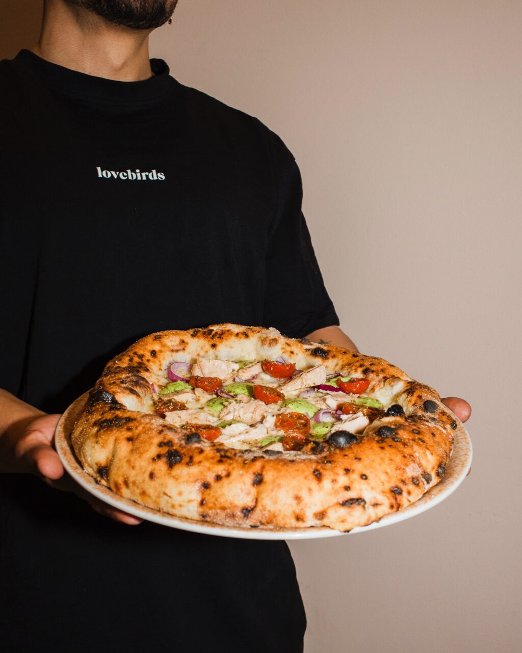 Instagram post from lovebirdspizza. This post is in position 1.