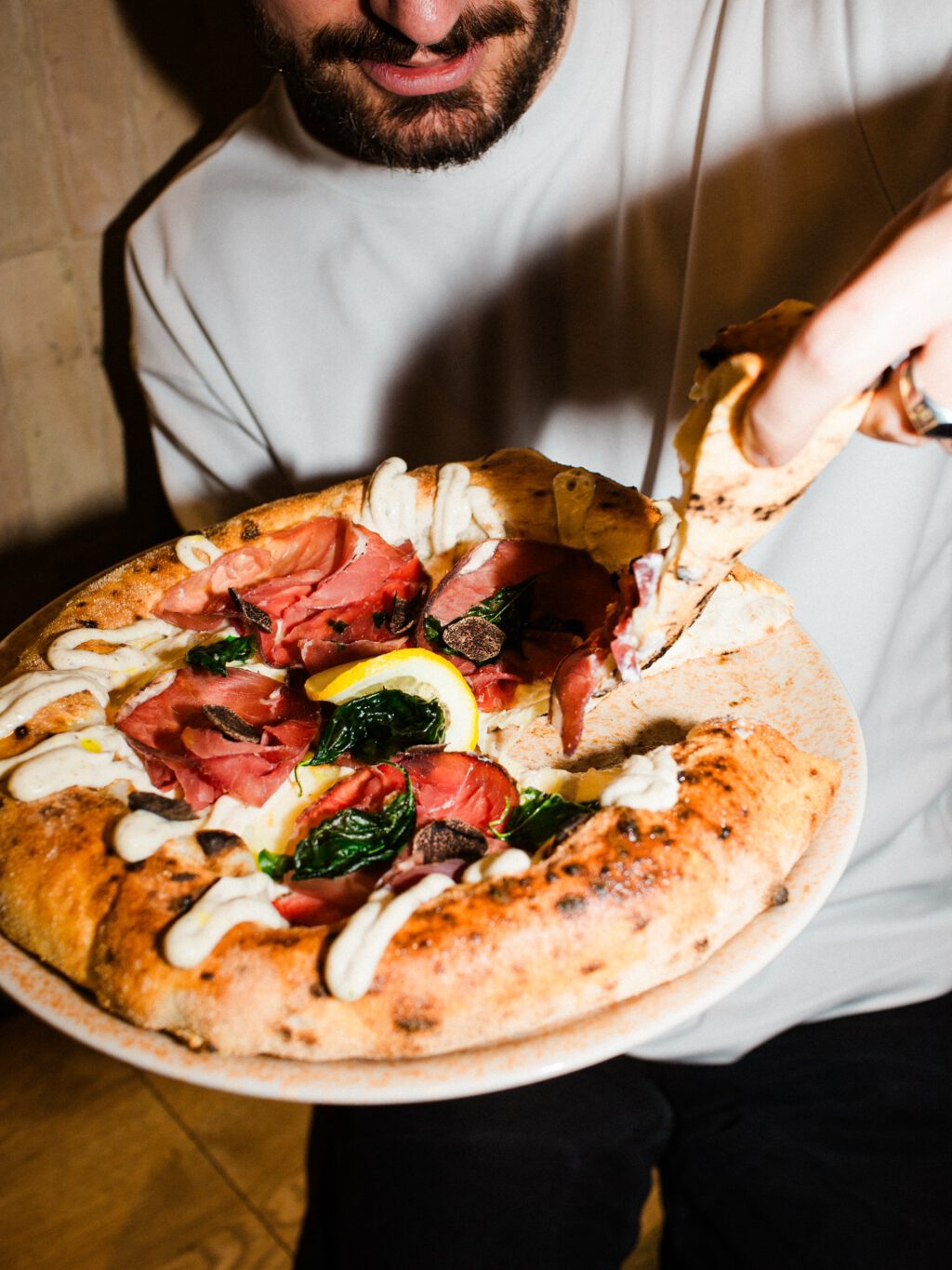 Instagram post from lovebirdspizza. This post is in position 1.