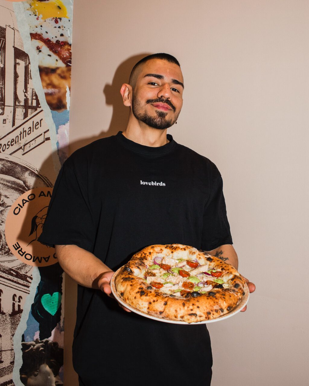 Instagram post from lovebirdspizza. This post is in position 0.