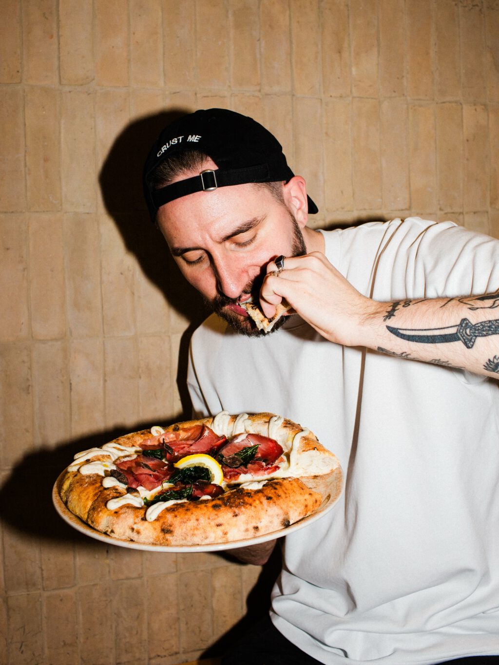 Instagram post from lovebirdspizza. This post is in position 0.