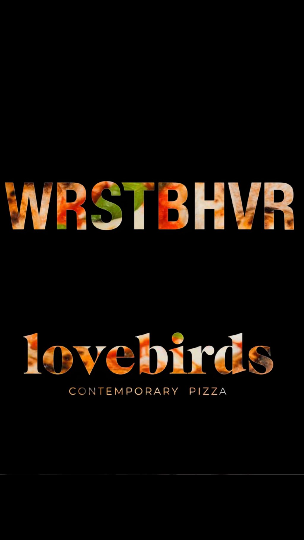 Instagram post from lovebirdspizza. This post is in position 0.