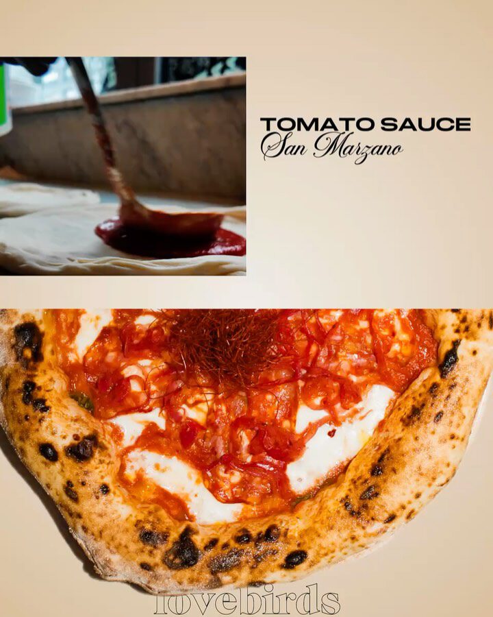 Instagram post from lovebirdspizza. This post is in position 1.