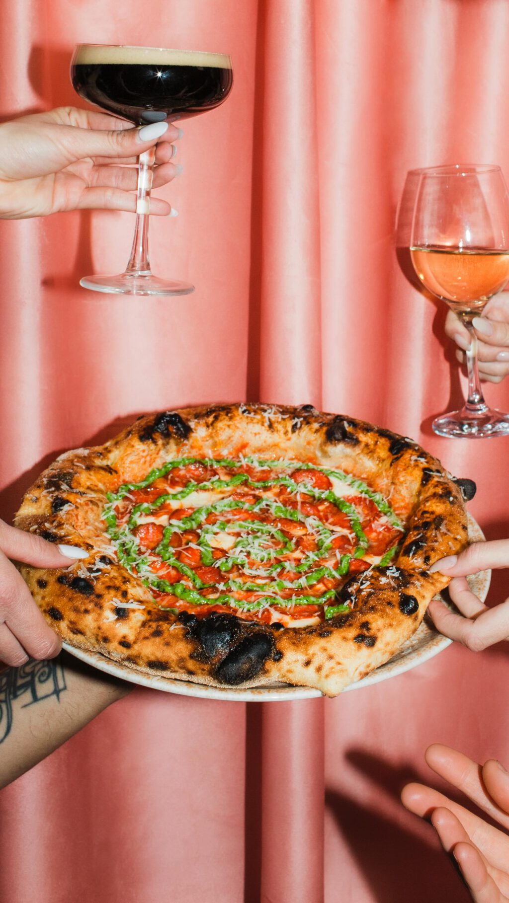 Instagram post from lovebirdspizza. This post is in position 0.